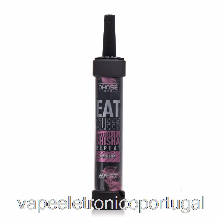 Vape Eletrônico Vapmod Dhose Bar 12000 Refrigerante De Pêssego Descartável